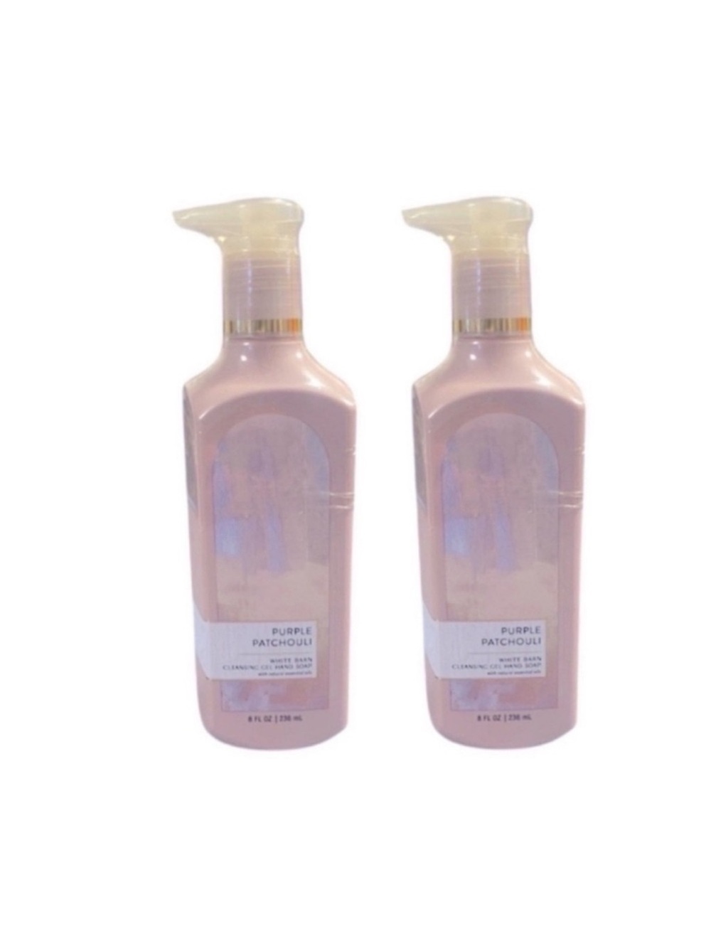 2 Purple Patchouli Hand Soaps